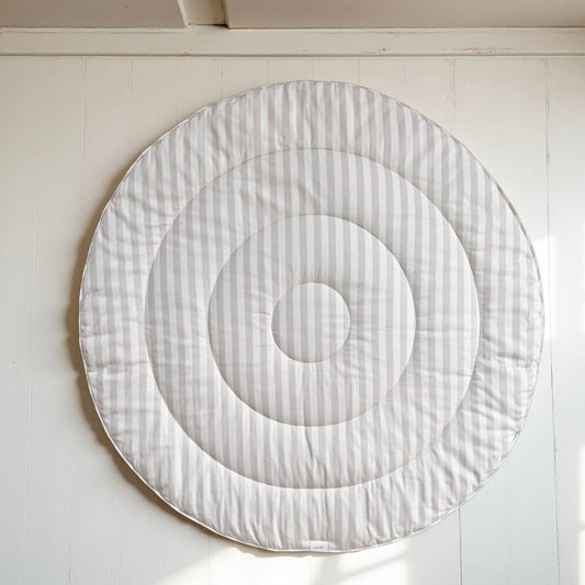 baby play mat - pebble grey