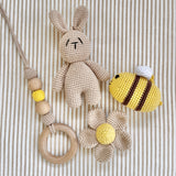 bunny & bee - baby play gym