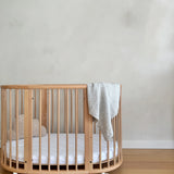 chunky baby blanket - stracciatella