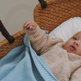 chunky knit - baby blanket