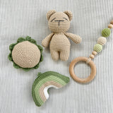 rainbow bear - baby play gym
