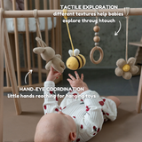 bunny & bee - baby play gym